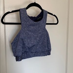 Denim-like crop top